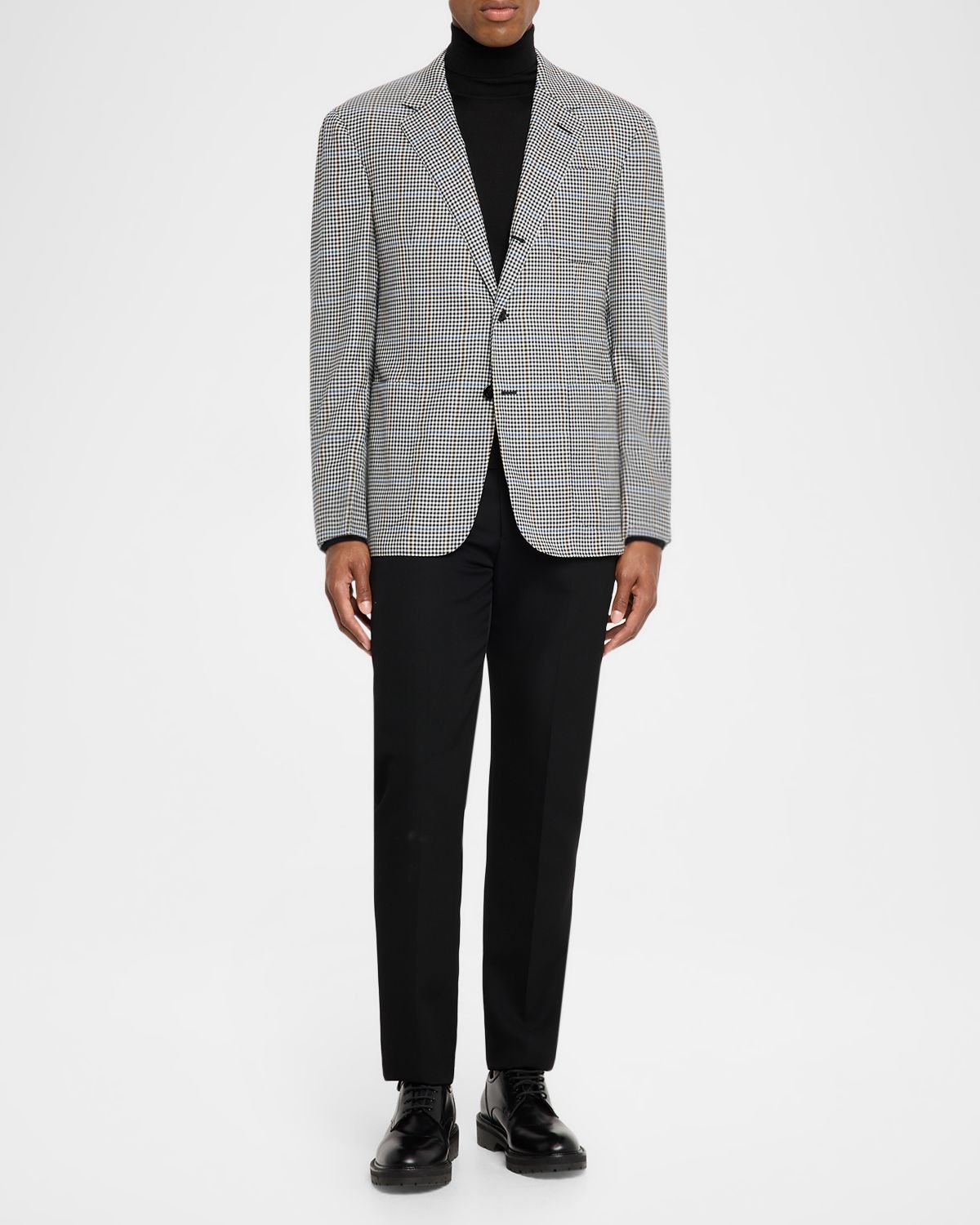 dunhill Men 's Wool Gingham Cavendish Sport Coat
