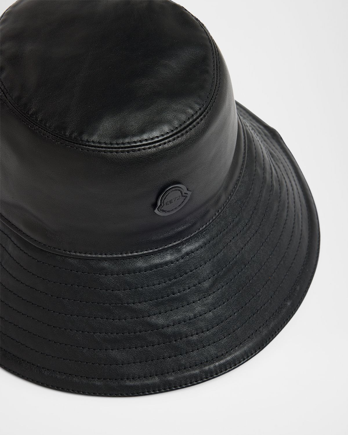 Moncler Genius x EE72 by Edward Enninful Leather Bucket Hat