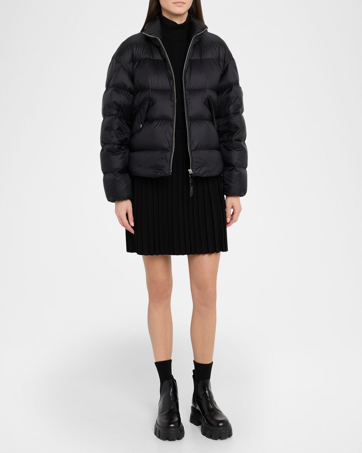 Moncler Genius x EE72 by Edward Enninful Blas Short Down Jacket