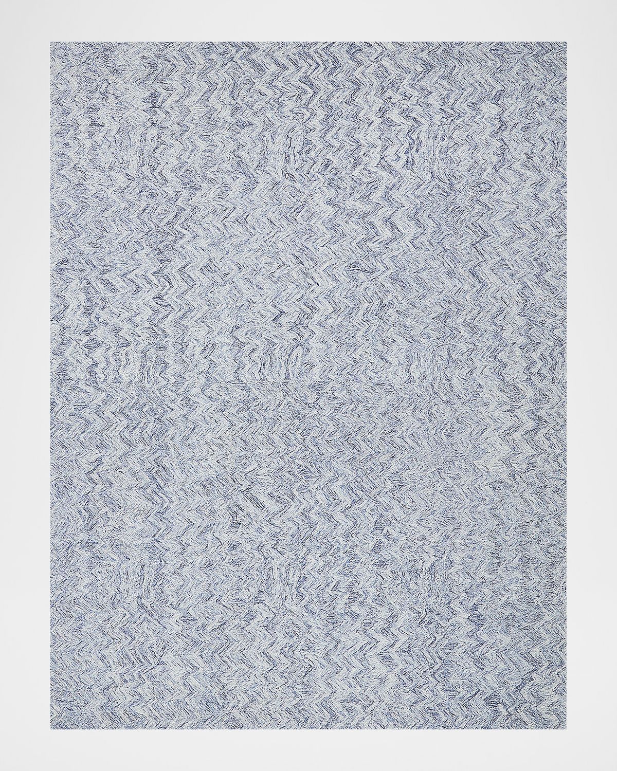 Exquisite Rugs Veneta Hand-Tufted Blue Rug | Thumbnail 9