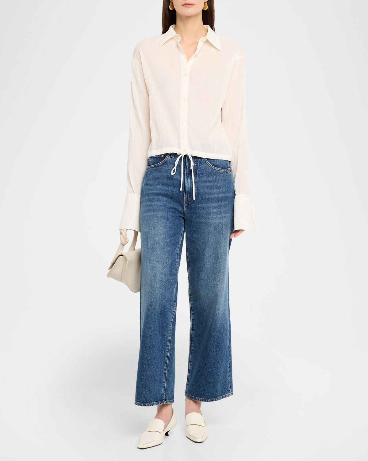 Toteme Drawstring Shirt