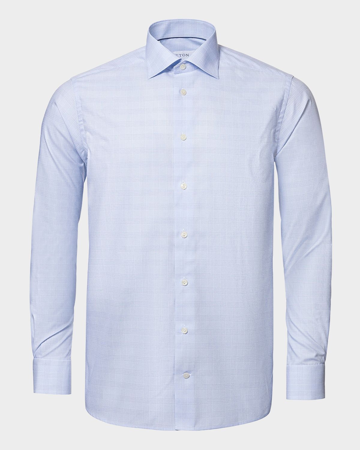 Eton Men 's Classic-Fit Prince of Wales Sport Shirt