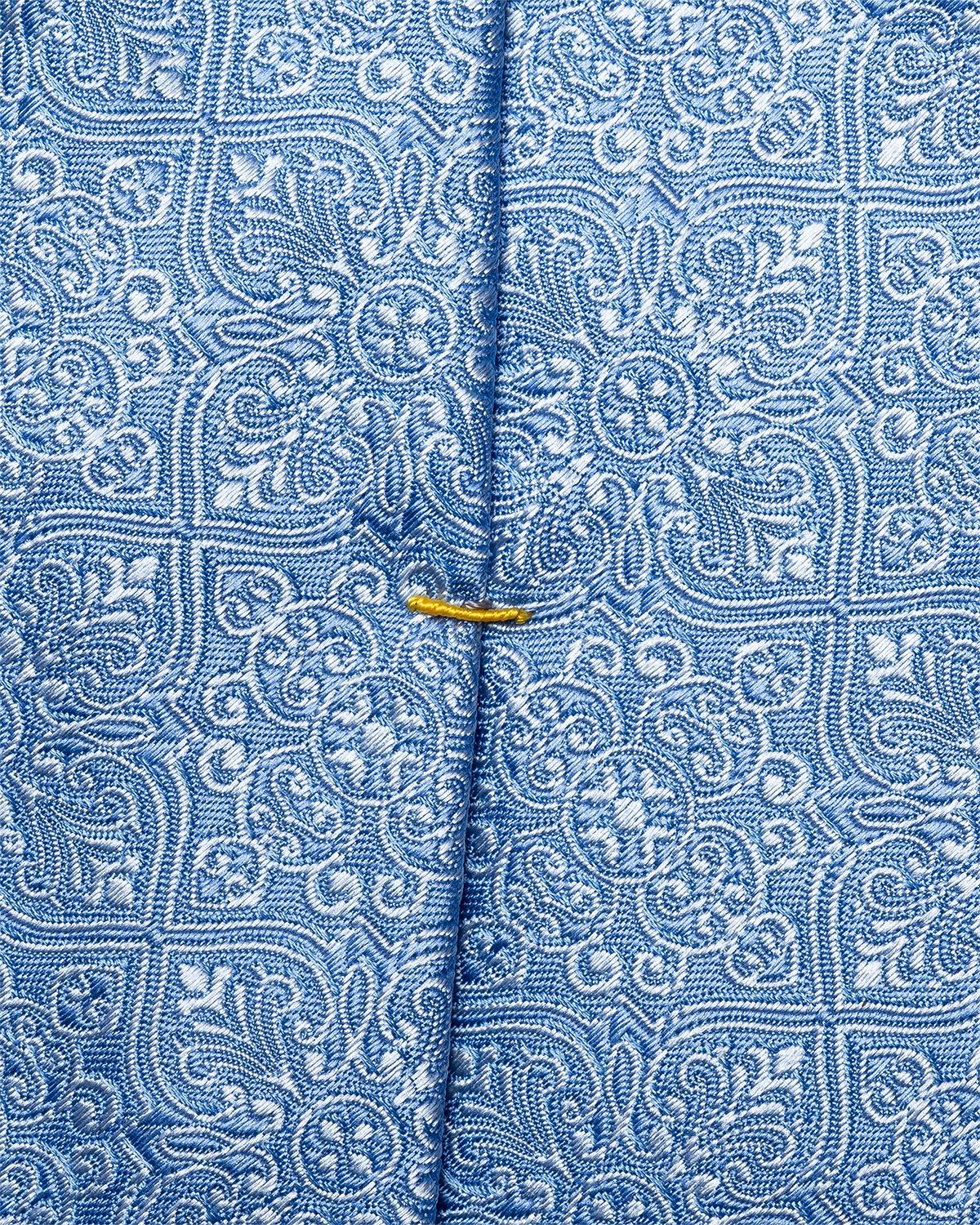 Eton Men 's Medallion Woven Silk Tie