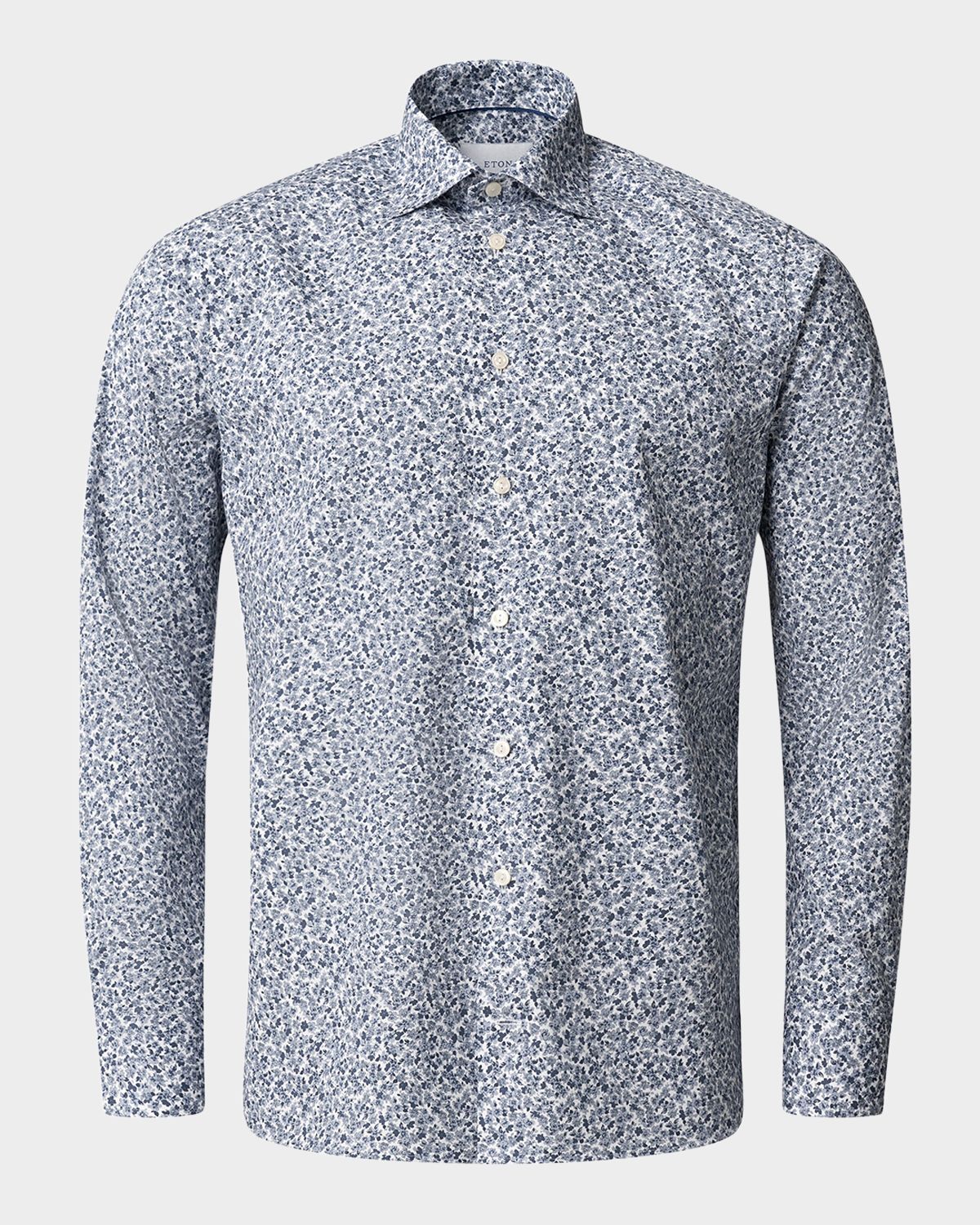 Eton Men 's Signature Floral Contemporary-Fit Dress Shirt | Thumbnail 6