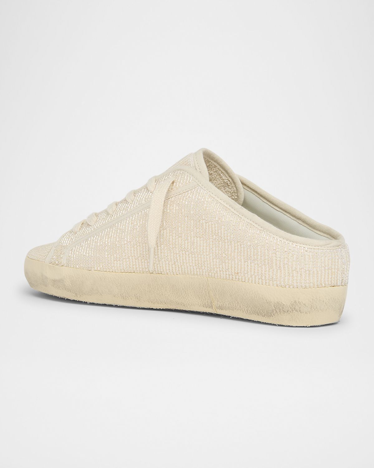Golden Goose Super-Star Sabot Beaded Suede Slide Sneakers | Thumbnail 4 Golden Goose Super-Star Sabot Beaded Suede Slide Sneakers | Thumbnail 4