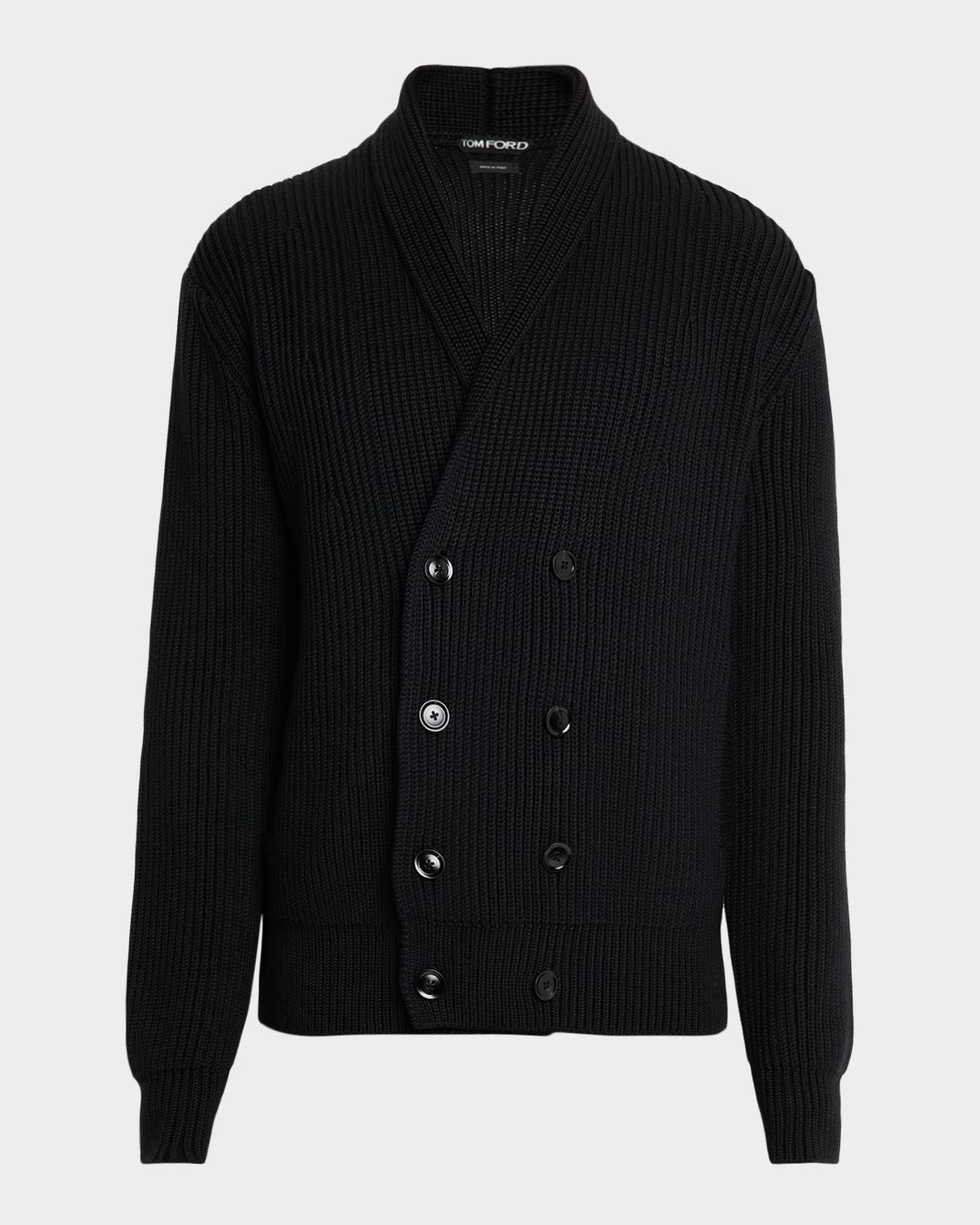 TOM FORD Men 's Double-Breasted Shawl Cardigan