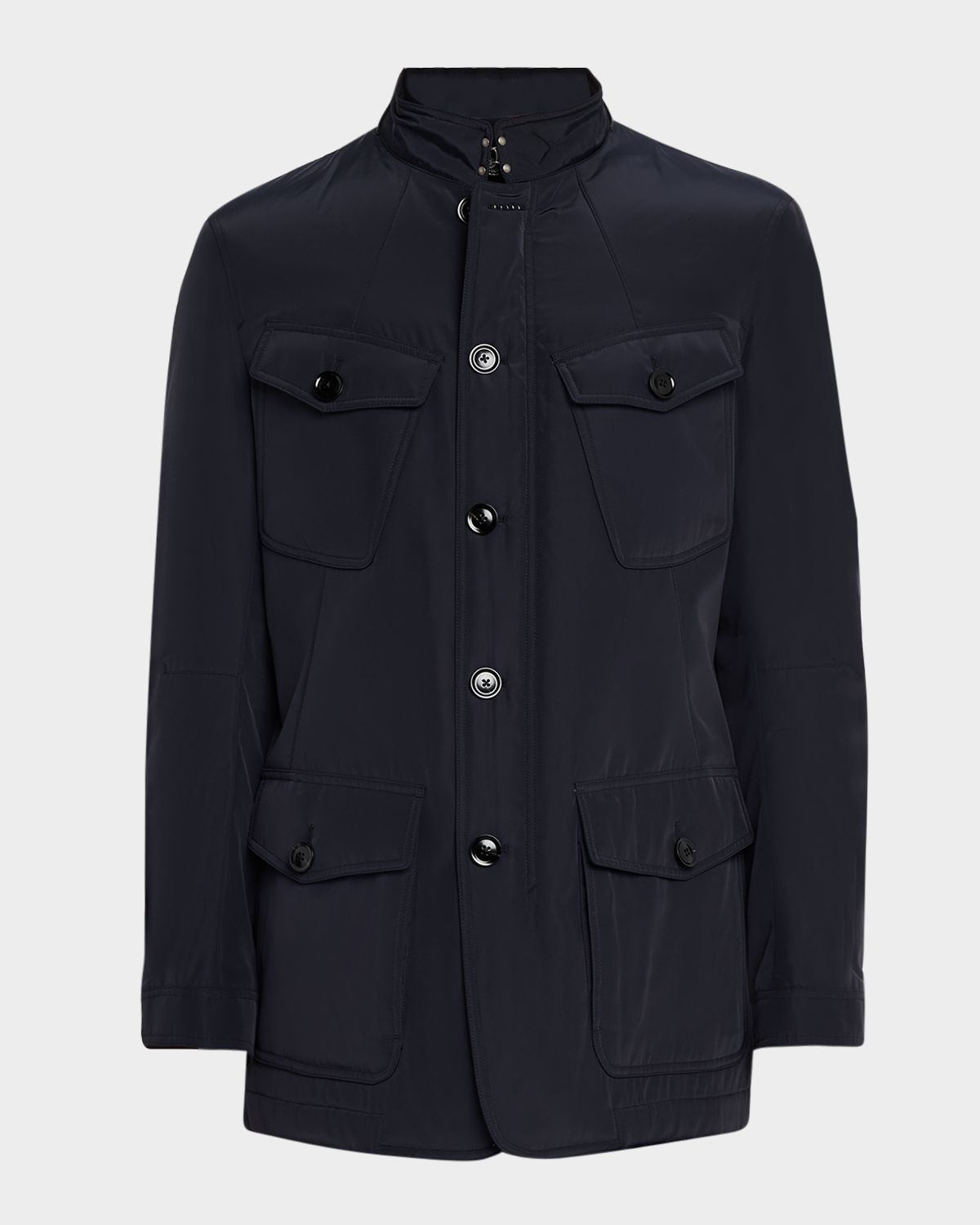 TOM FORD Men 's Micro-Ottoman Four-Pocket Military Jacket