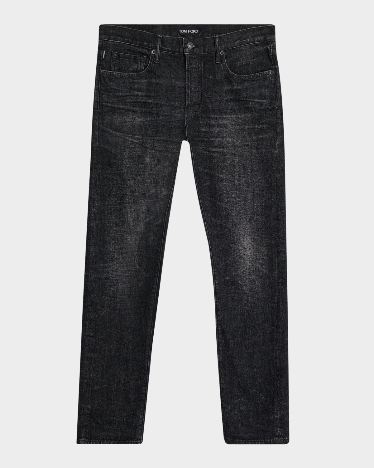 TOM FORD Men 's Dark Rinse Denim Straight-Fit Jeans