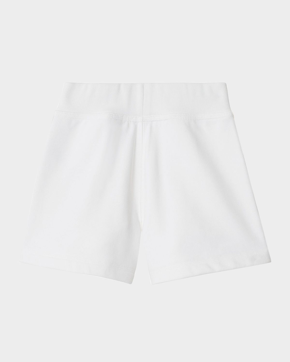 Burberry Girl 's Caterina Check Tape Cotton Shorts, Size 3-