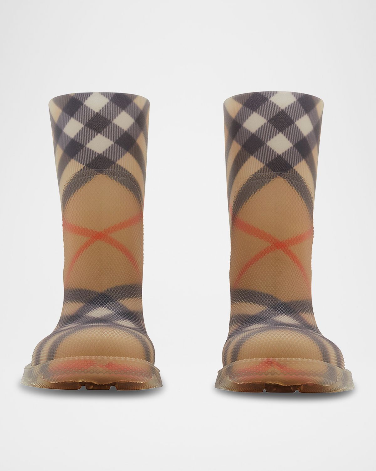 Burberry Kid's Marsh Knee-High Rubber Boots, Toddlers