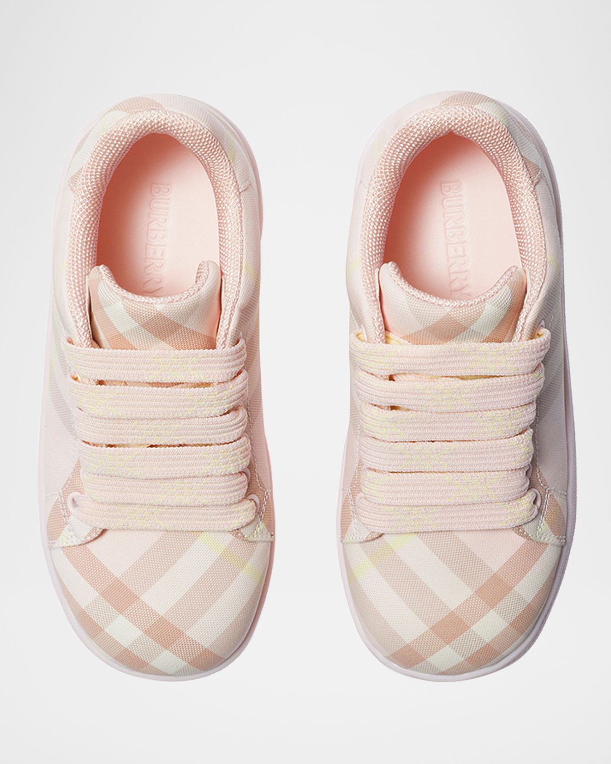 Burberry Girl 's Cambridge Check Sneakers, Toddlers/Kids