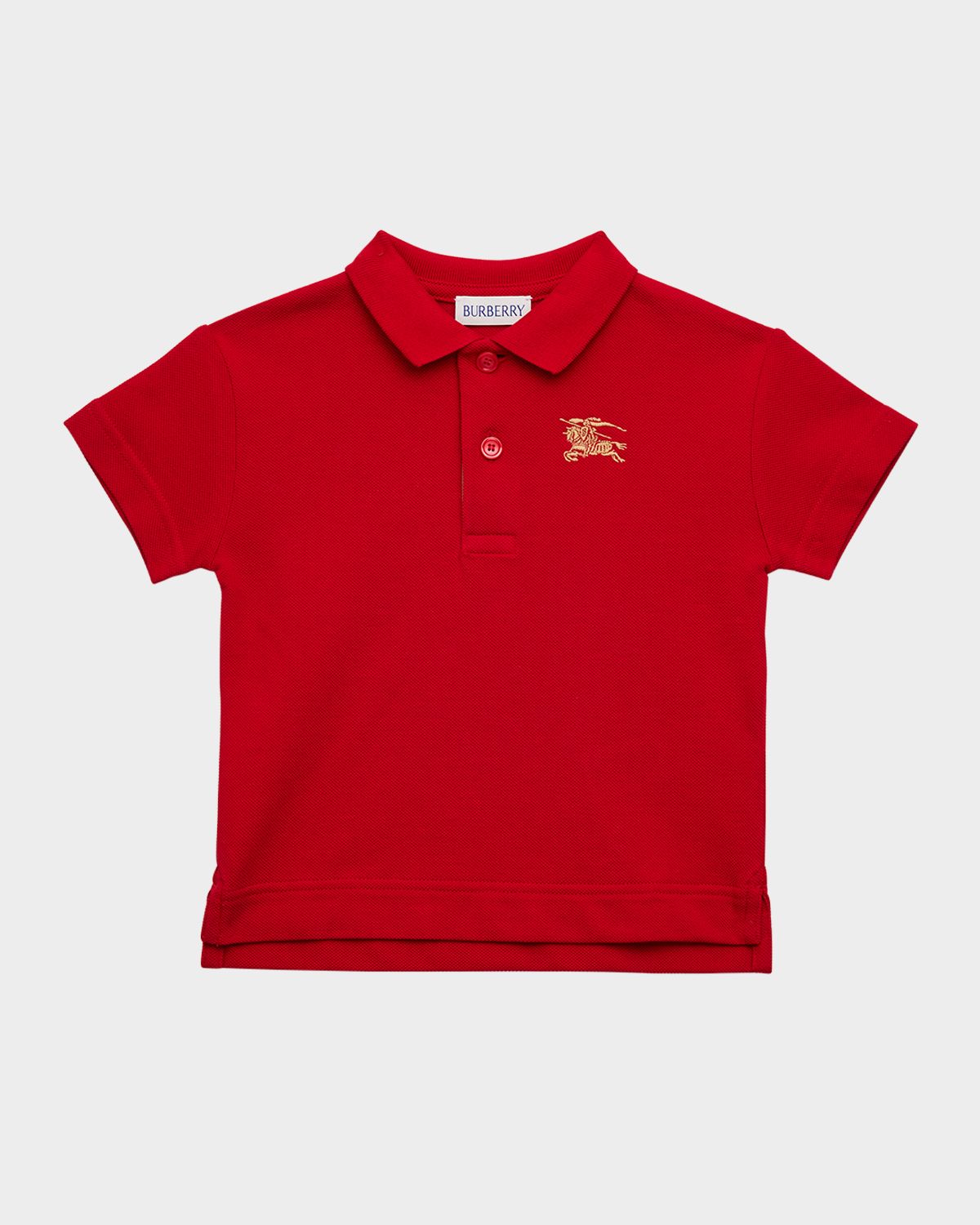Burberry Boy 's Johane EKD Short-Sleeve Polo Shirt, Size 6M-2