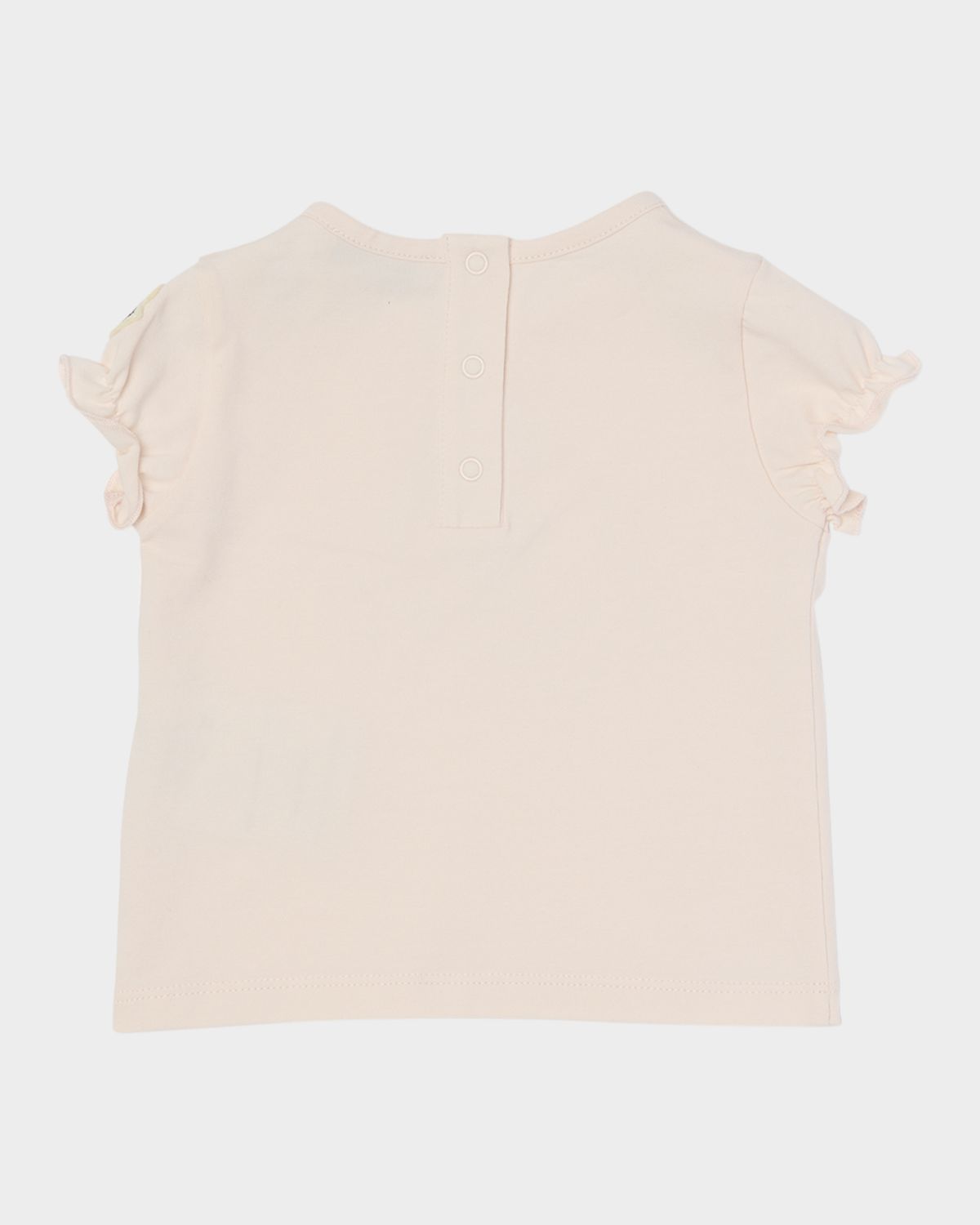 Moncler Girl 's Starry Logo Short-Sleeve Graphic T-Shirt, Size 1M-3