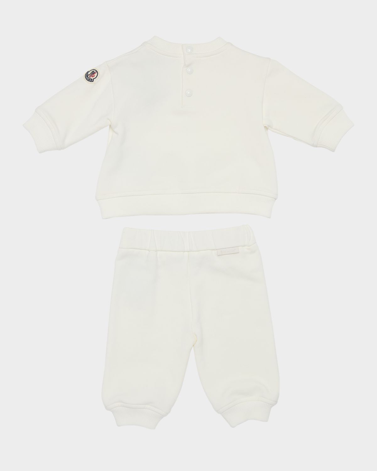 Moncler Boy 's Embroidered Sweatshirt & Pants Set, Size 3M-3