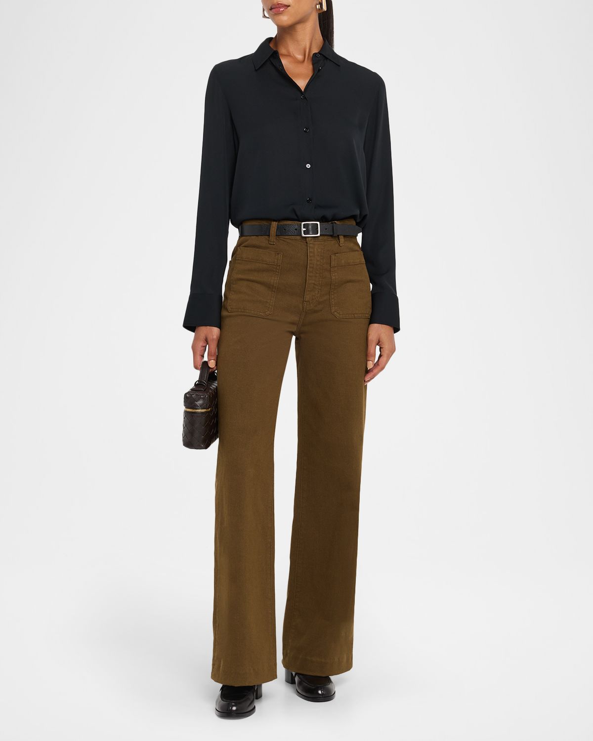 FRAME The Refined Cotton Twill Jeans