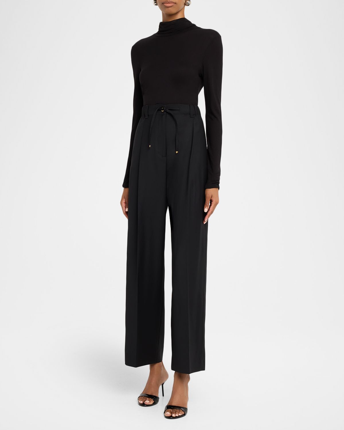 Moncler Straight-Leg Drawstring Trousers