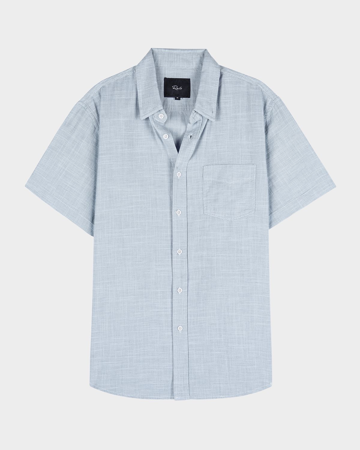 Rails Men 's Fairfax Cotton Pocket Short-Sleeve Shirt