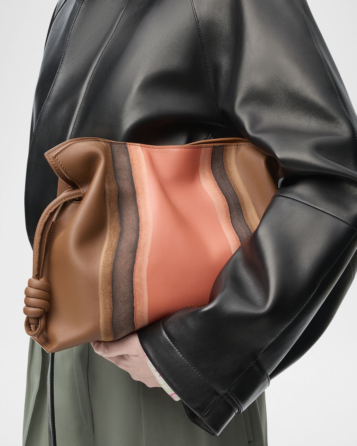 Loewe Flamenco Clutch Bag in Nappa Leather