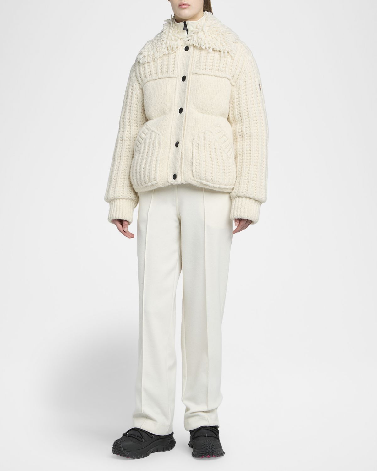 Moncler Grenoble Knit Drawstring Sweatpants