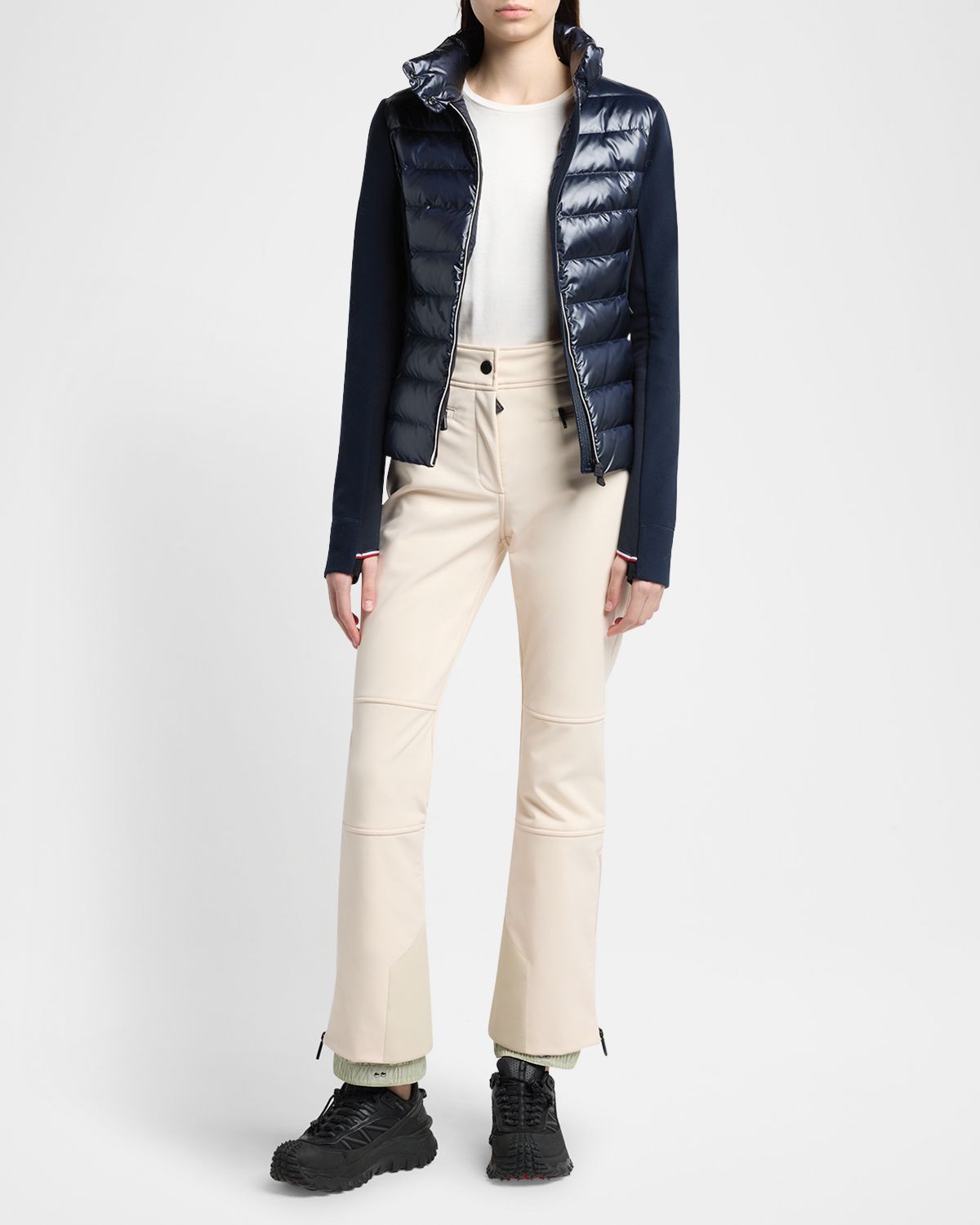 Moncler Grenoble Padded Down Zip-Up Sweatshirt