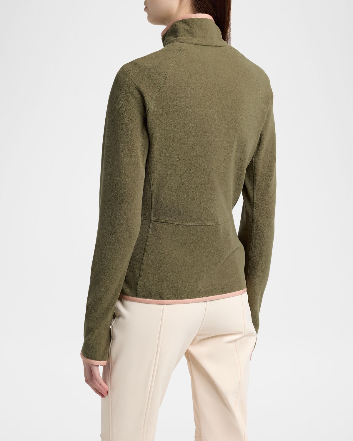 Moncler Grenoble Fleece Zip-Up Sweatshirt