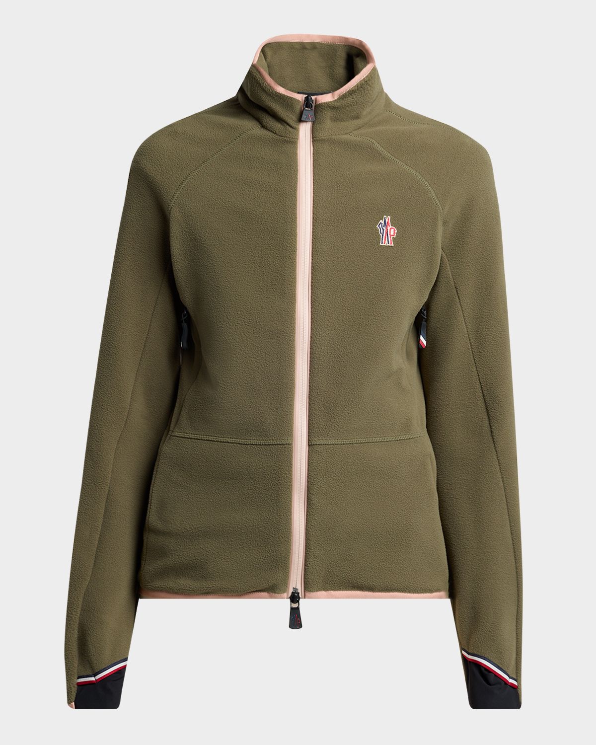 Moncler Grenoble Fleece Zip-Up Sweatshirt