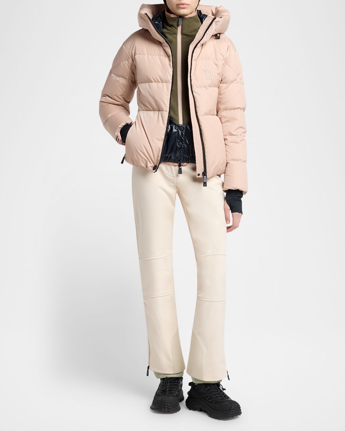 Moncler Grenoble Bouquetin Hooded Down Ski Jacket
