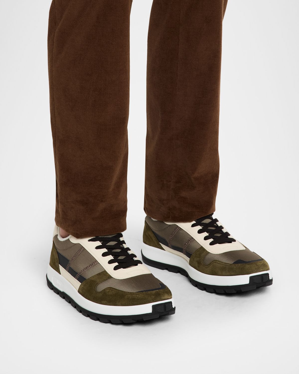 Brioni Men 's Crossing Low-Top Sneakers