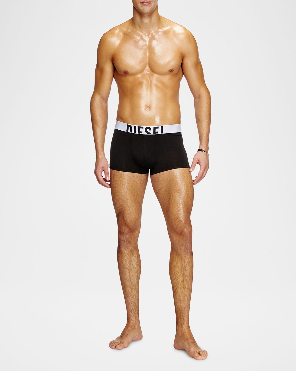 Diesel Men 's Damien D-Pop Stretch 3-Pack Boxer Briefs