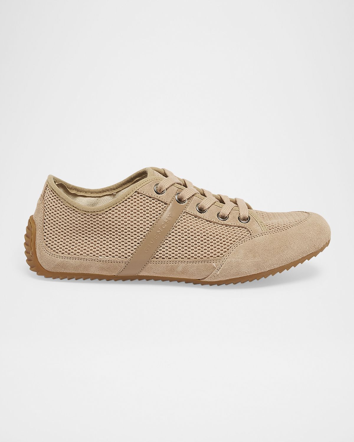 Givenchy Mesh And Suede Slim Low-Top Sneakers | Thumbnail 7