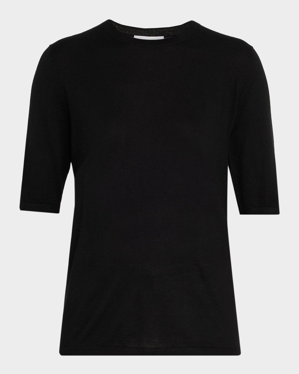 Gabriela Hearst Brunner Short-Sleeve Cashmere-Silk T-Shirt | Thumbnail 6 Gabriela Hearst Brunner Short-Sleeve Cashmere-Silk T-Shirt | Thumbnail 6