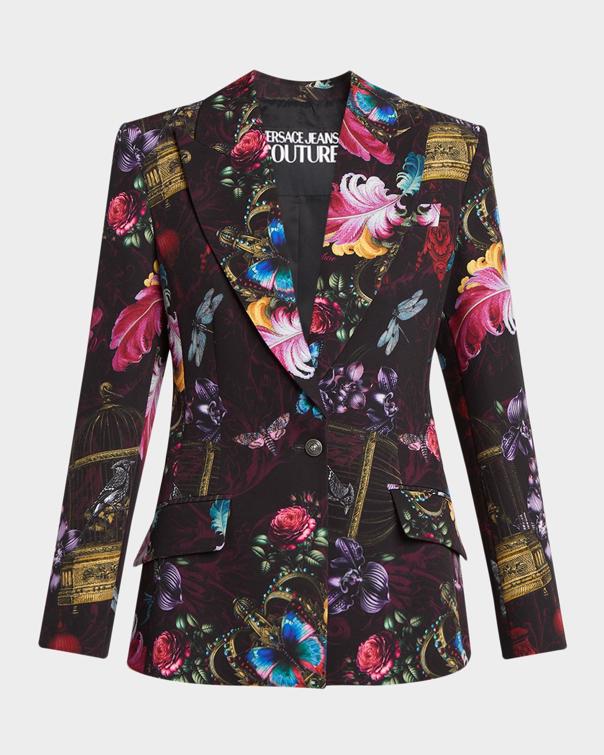 Versace Jeans Couture Cabinet De Curiosité Single-Breasted Jacket