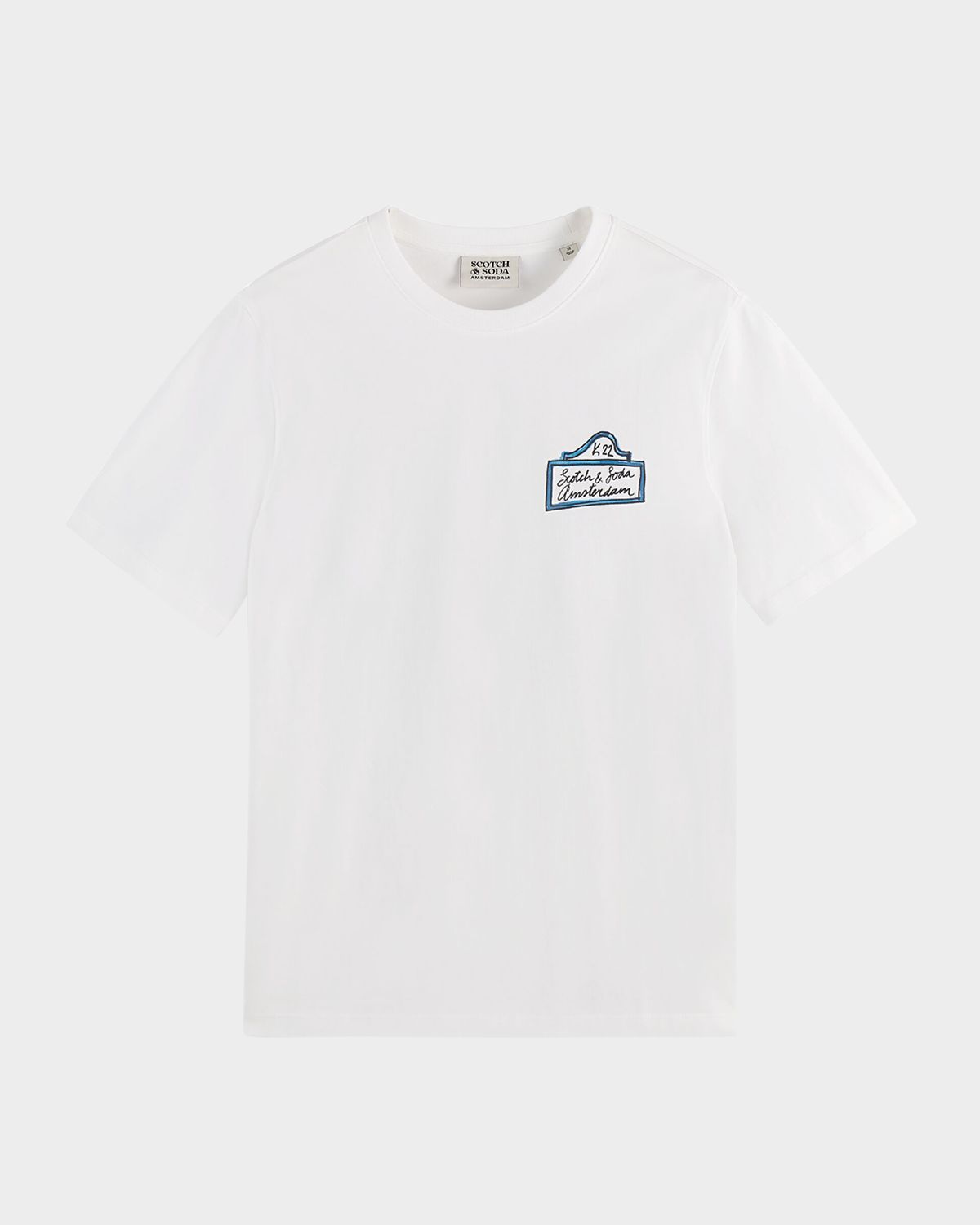 Scotch & Soda Men 's Logo Artwork Graphic T-Shirt