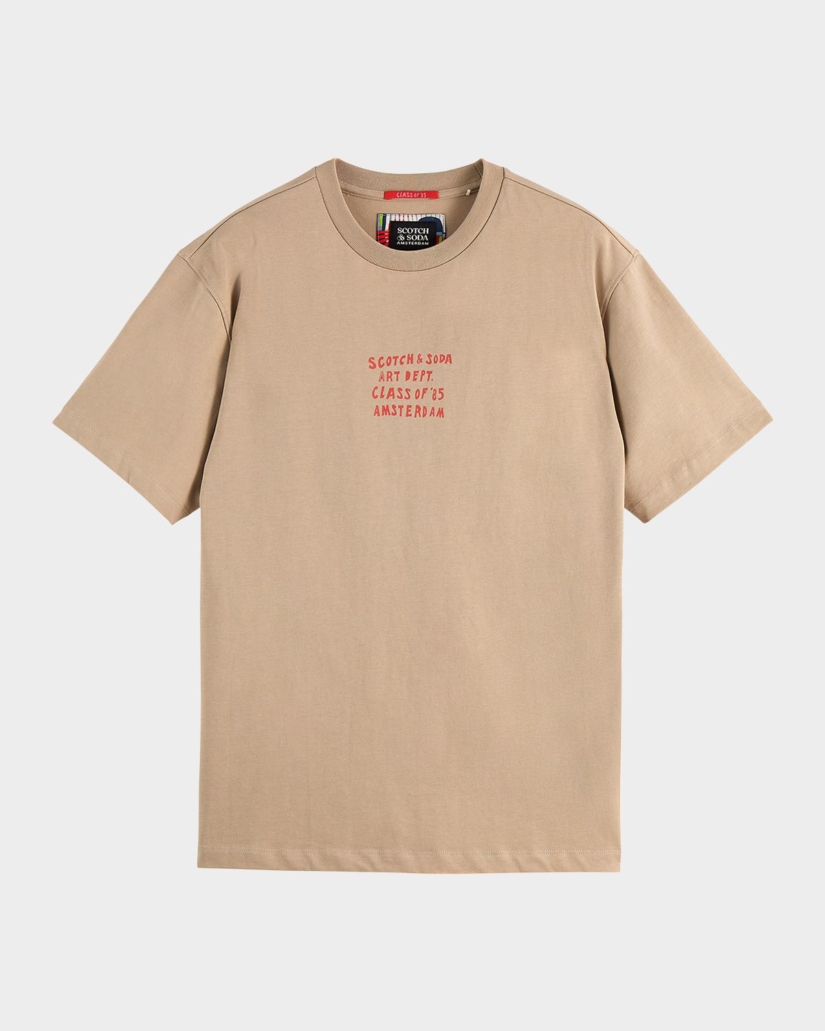 Scotch & Soda Men 's Relaxed-Fit Artwork Graphic T-Shirt