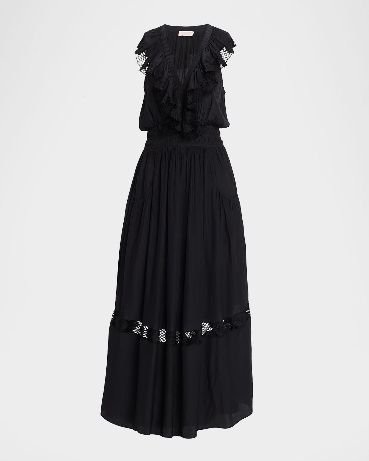 Ramy Brook Laila V-Neck Maxi Dress