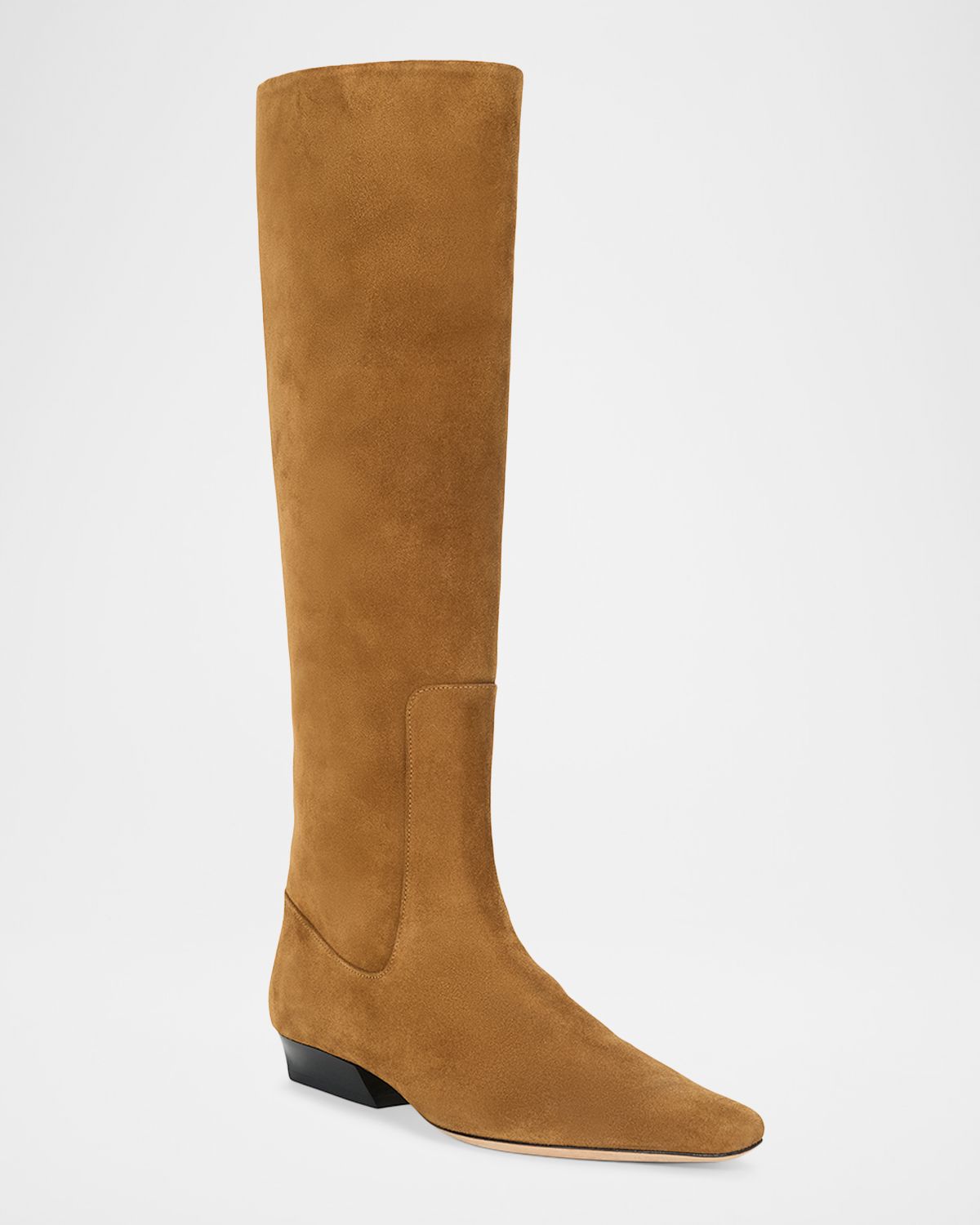 STAUD Wally Suede Flat Knee-High Boots | Thumbnail 5