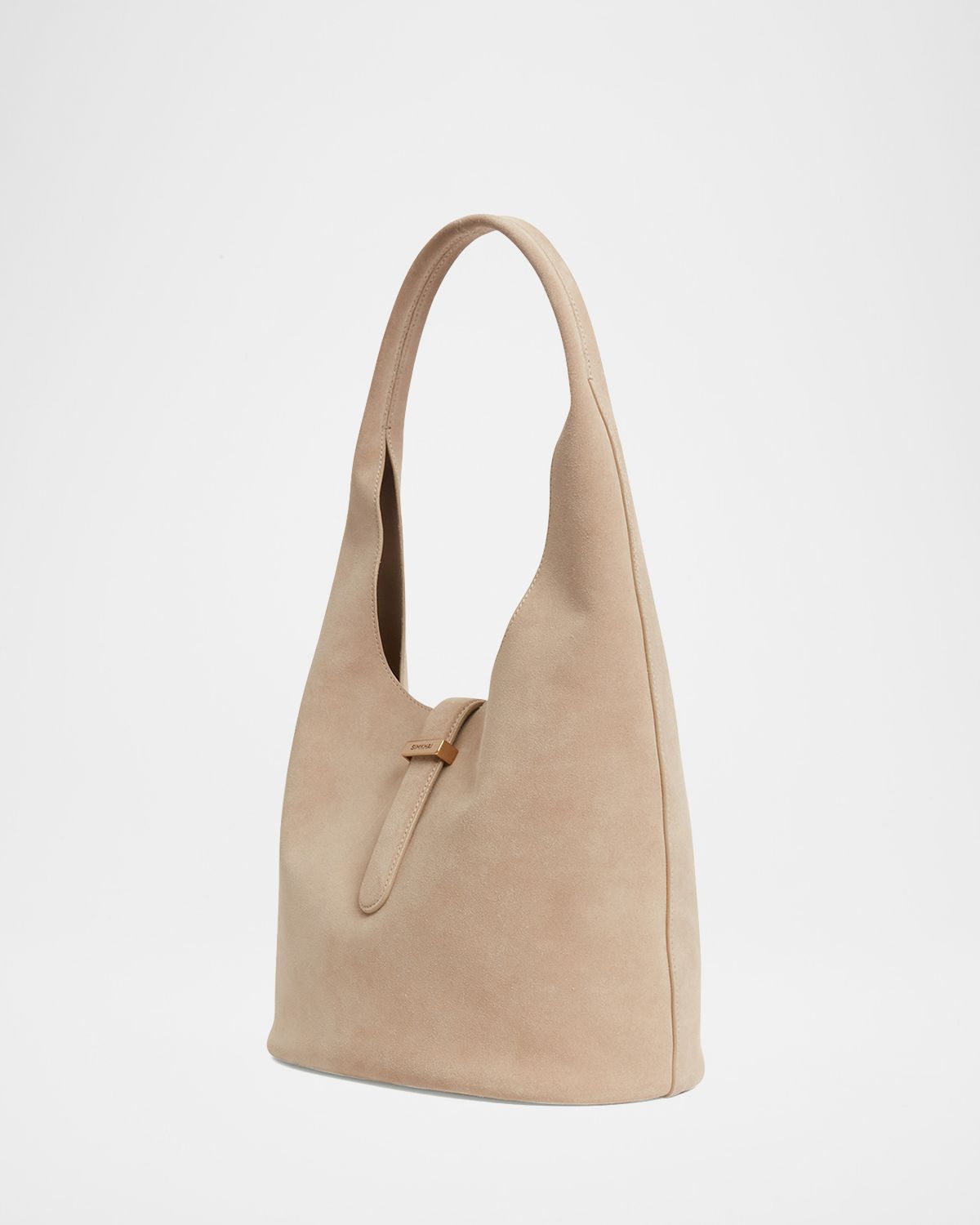 SIMKHAI Khai Suede Hobo Bag