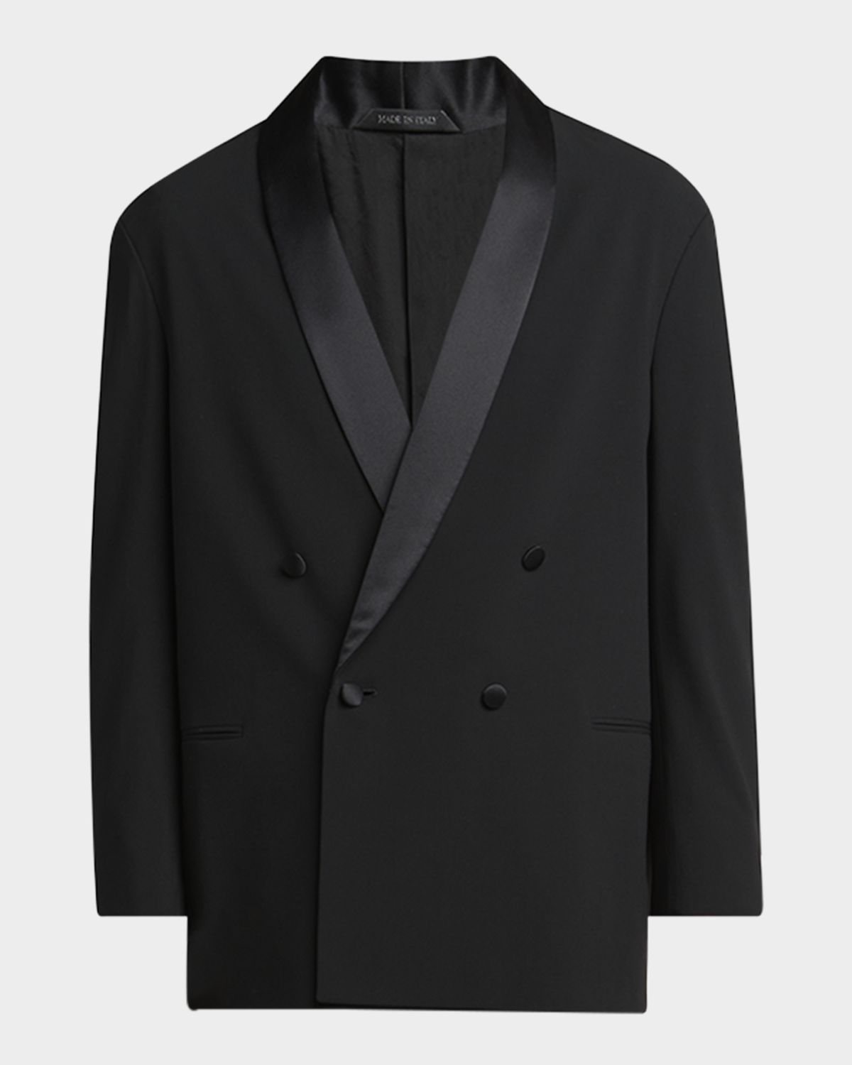 Giorgio Armani Men 's Oversized Double-Breasted Wool Tuxedo Set