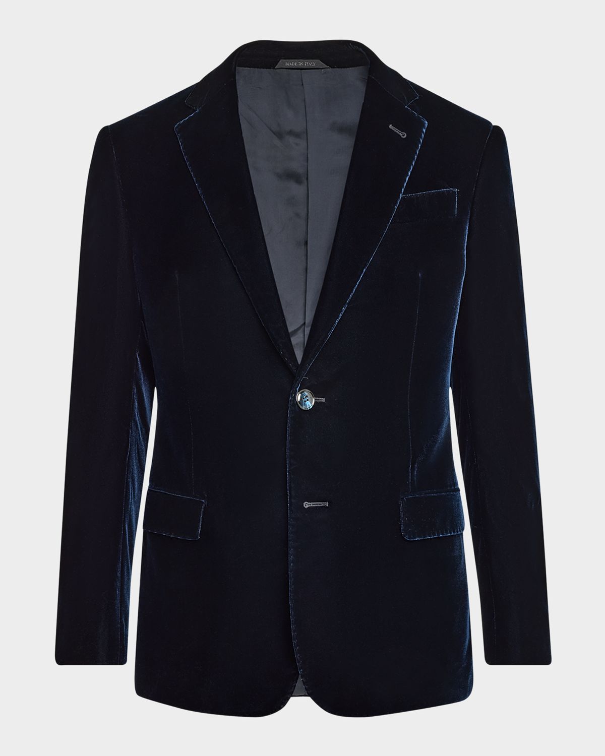 Giorgio Armani Men 's Velvet Notch Lapel Dinner Jacket