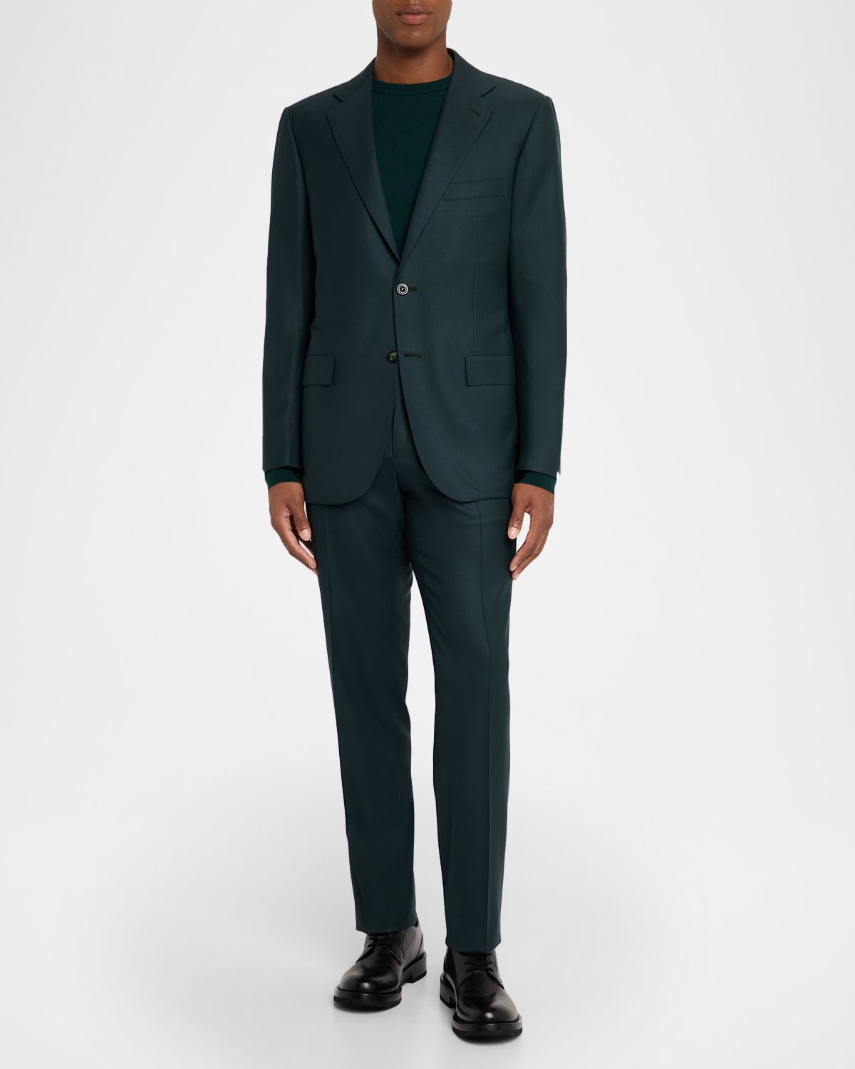 Giorgio Armani Men 's Cashmere Crewneck Sweater | Thumbnail 5