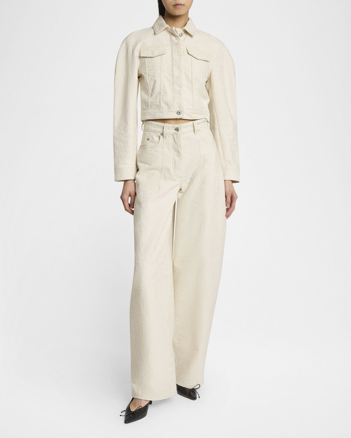 Jacquemus Le De-Nimes Ovalo Jeans