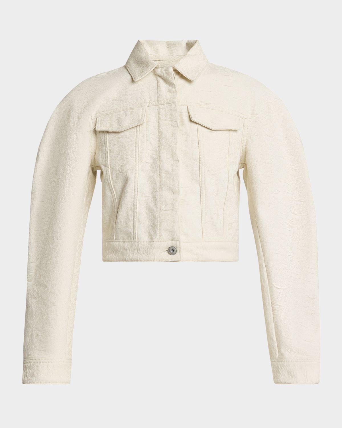Jacquemus The Oval Denim Coat