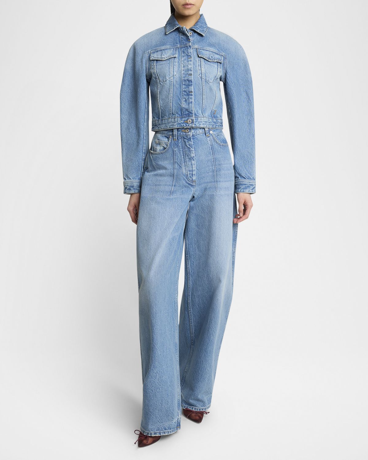 Jacquemus The Oval Denim Jacket