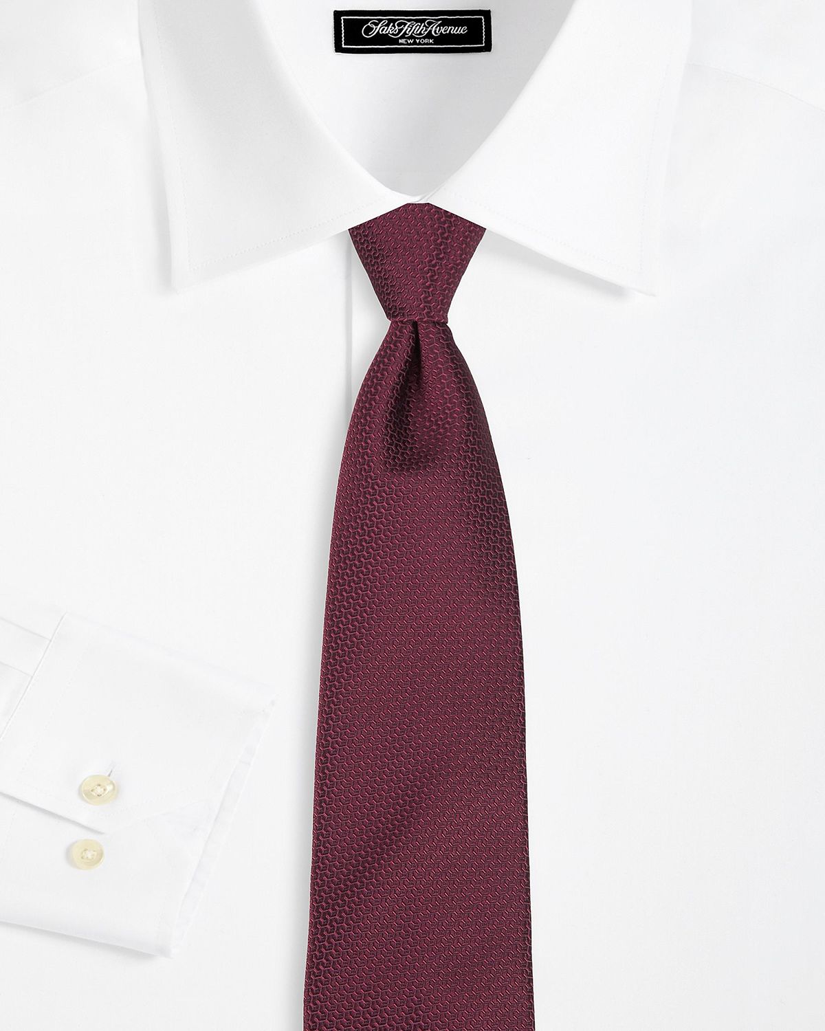 Canali Men 's Tonal Silk Jacquard Tie