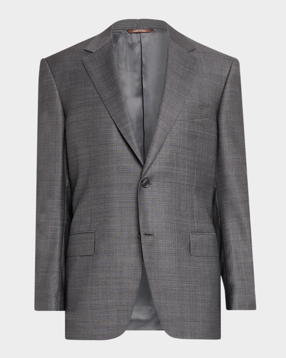 Canali Wool Single-Breasted Suit
