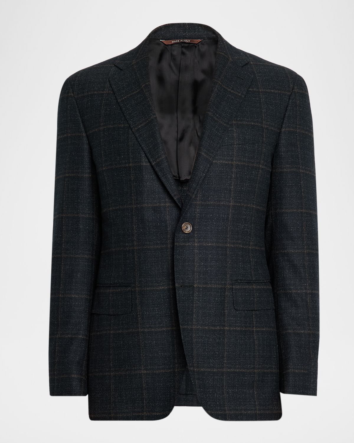 Canali Men 's Plaid Sport Coat