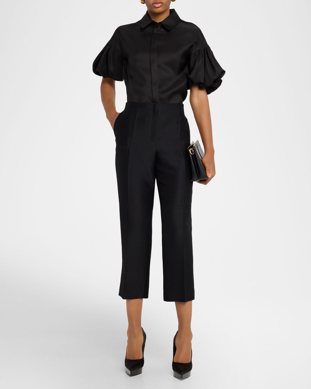 Dice Kayek Signature Silk Twill Shirt