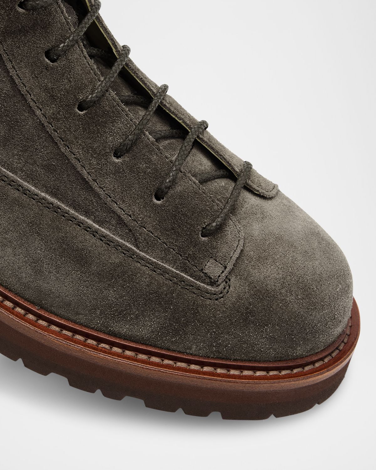 Brunello Cucinelli Men 's Suede Urban Hiker Boots