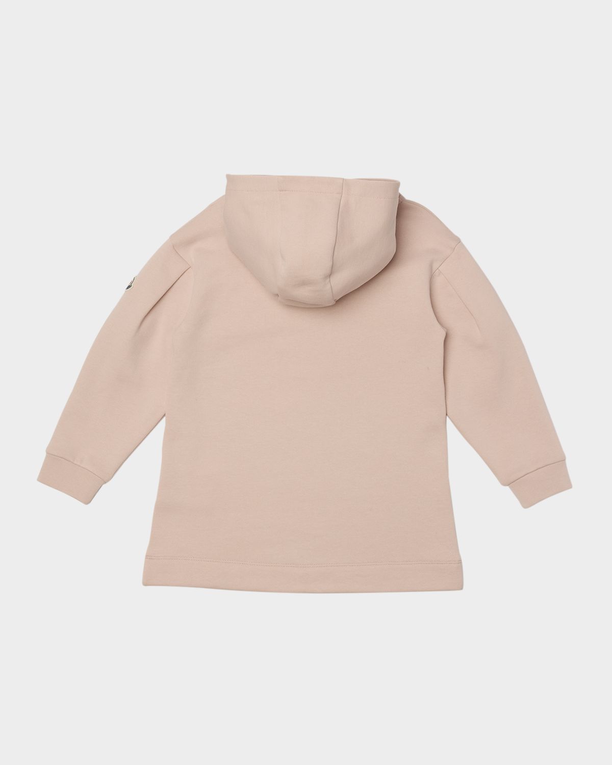 Moncler Girl 's Heart Logo-Print Hooded Sweatshirt Dress