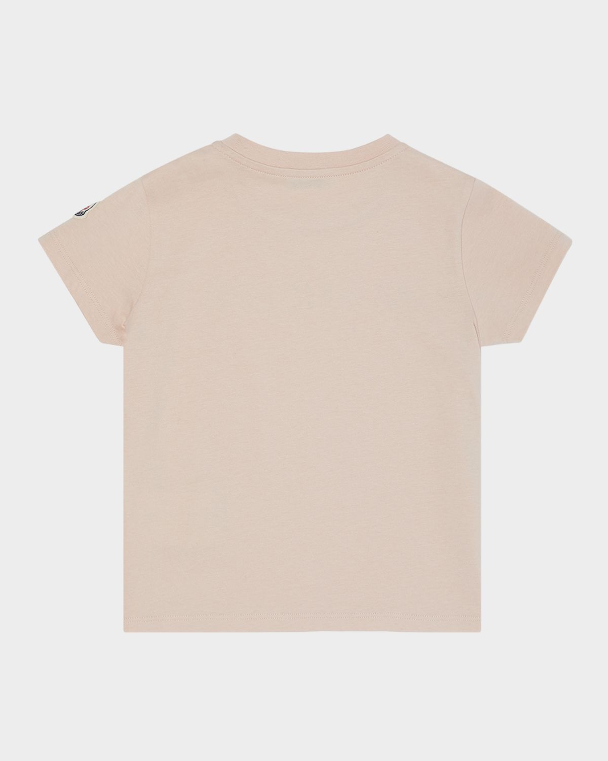 Moncler Girl 's Heart Logo-Print Short-Sleeve T-Shirt